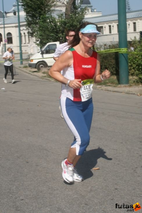 Runner form Hungary Budapest Félmaraton futás