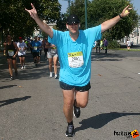 Pöltl András Budapest Félmaraton futás