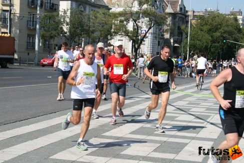 Budapest half marathon  running 7910 Budapest Félmaraton futás