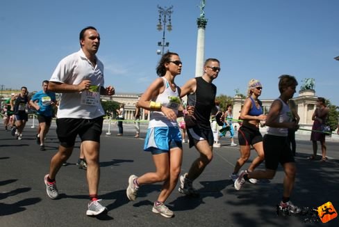 Budapest half marathon  running 7914 Budapest Félmaraton futás
