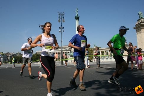 Budapest half marathon  running 7927 Budapest Félmaraton futás