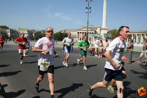 Dávid Budapest Félmaraton futás