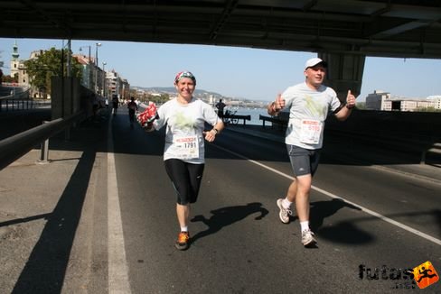 Szűts Annamária, Peti Budapest Marathon futás