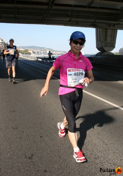 Sadako Budapest Marathon futás