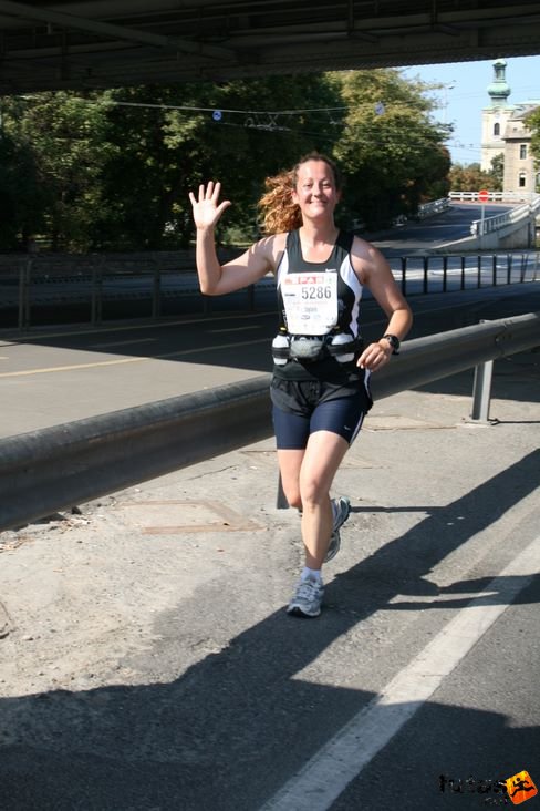 Mallet, Stephanie Budapest Marathon futás