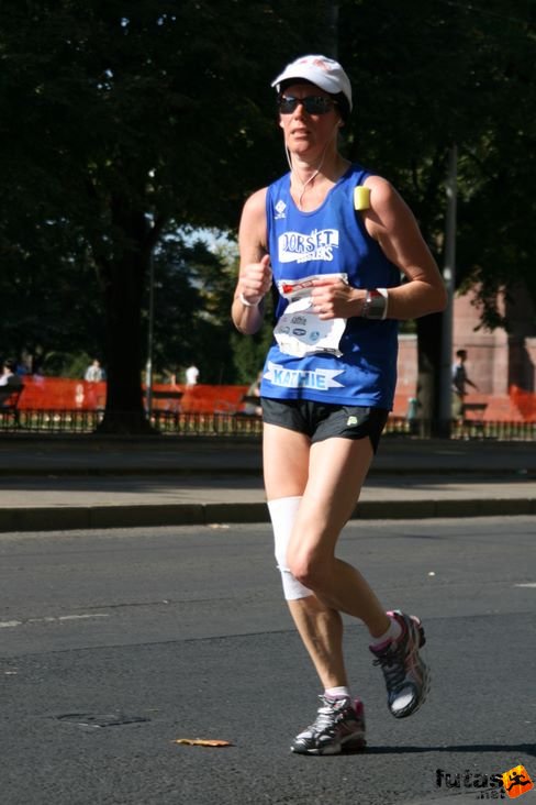Kathie Budapest Marathon futás