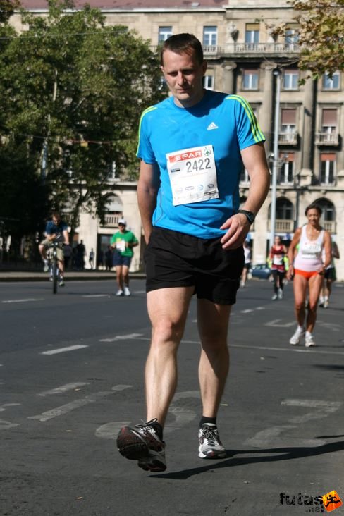 András Budapest Marathon futás