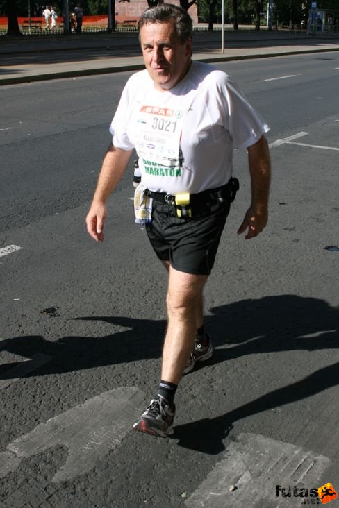 Kovács János Budapest Marathon futás