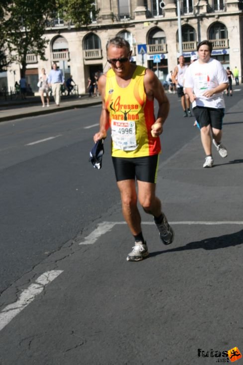 Bouquin Gilles Budapest Marathon futás