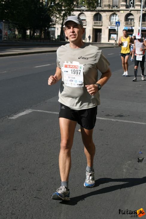 Váli István Budapest Marathon futás