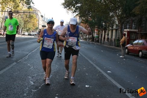 Bracq Claudette Bracq Alfred Budapest Marathon futás