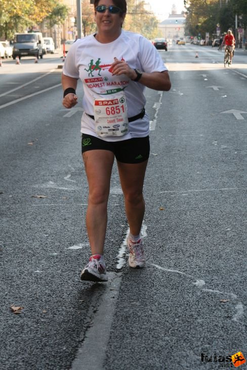 Susan Budapest Marathon futás