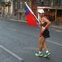 Taiwan backward run Hsueh Ching Kuang marathon runner