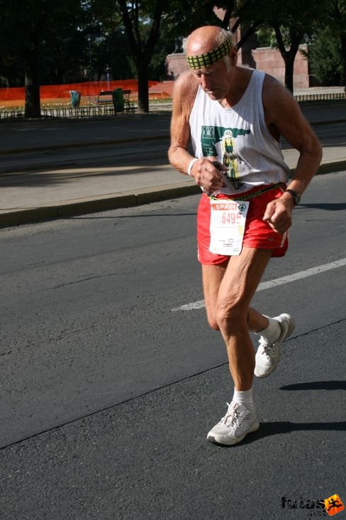 Karcsi bácsi 1935 Budapest Marathon futás