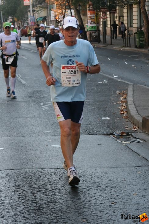 Vakiparta Jorma ifj Budapest Marathon futás