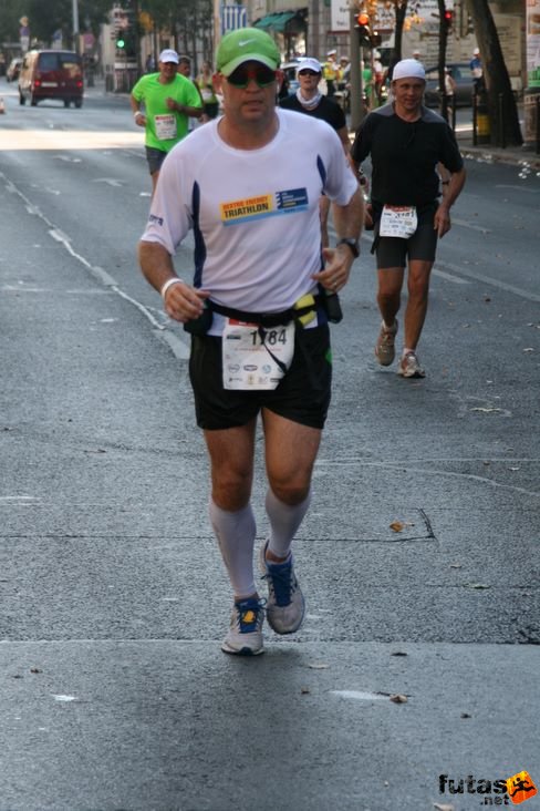 András Budapest Marathon futás