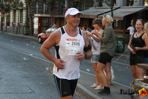 Horváth Levente maraton futó Budapest Marathon futás