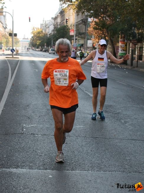 Tóni Budapest Marathon futás