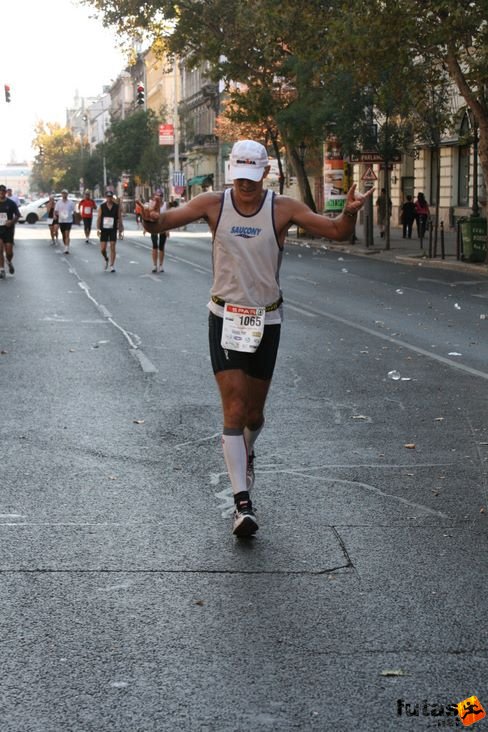 Péter Budapest Marathon futás