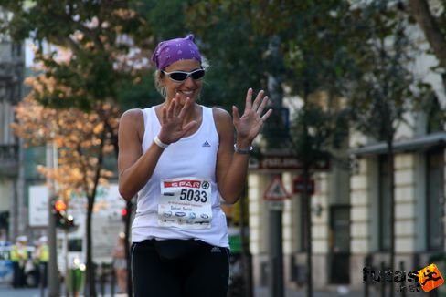 Santuari Daniela Budapest Marathon futás
