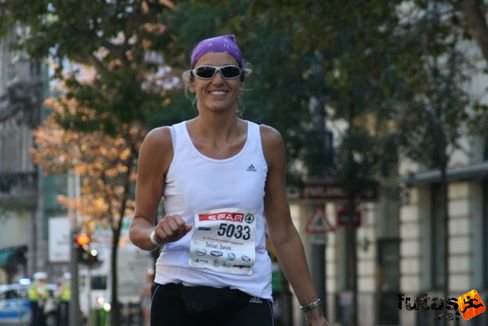 Santuari Daniela Sover Budapest Marathon futás