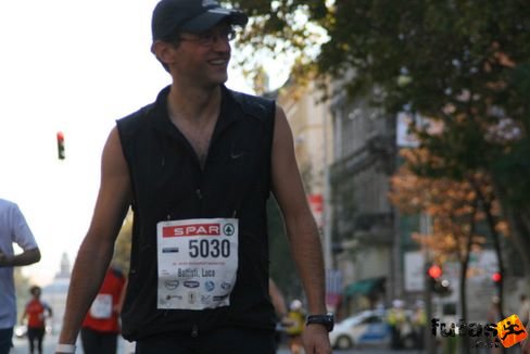Battisti Luca Budapest Marathon futás