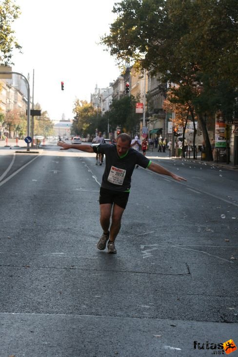 István Budapest Marathon futás