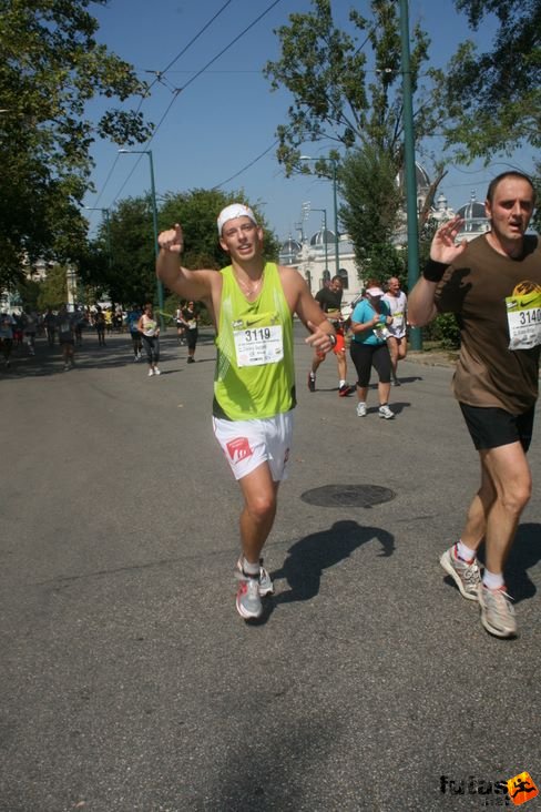 Budapest half marathon 8262 runners Budapest Félmaraton futás