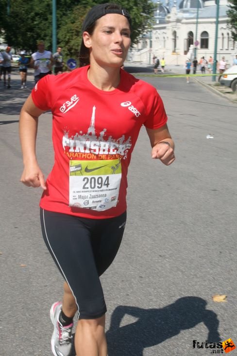 Major Zsuzsanna Budapest Félmaraton futás