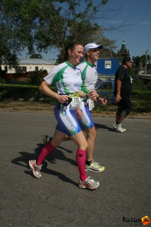 Alberts Meike Budapest Félmaraton futás