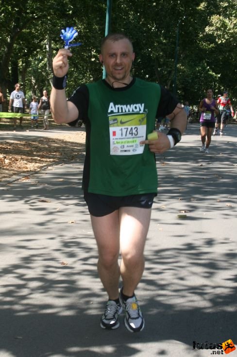 Never give up Budapest Félmaraton futás