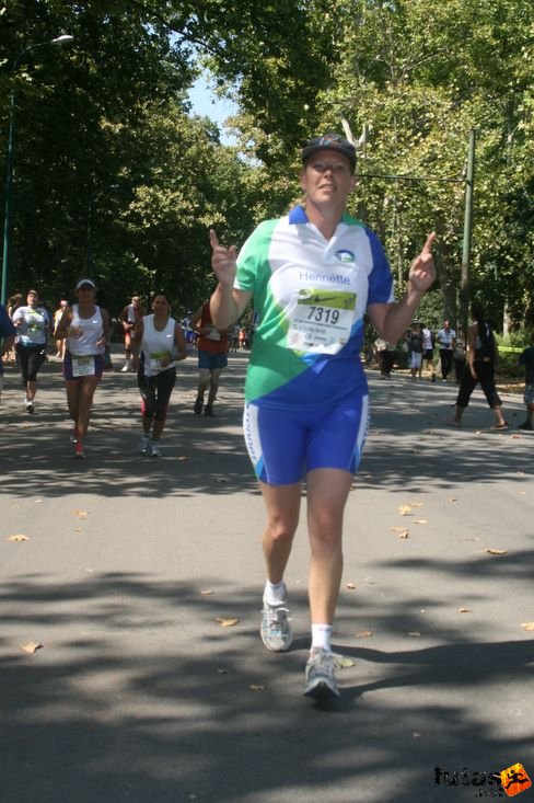 de Boer-Maas, Henriette Budapest Félmaraton futás