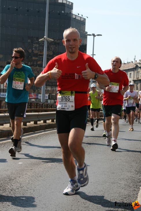 Kovács István Budapest Félmaraton futás