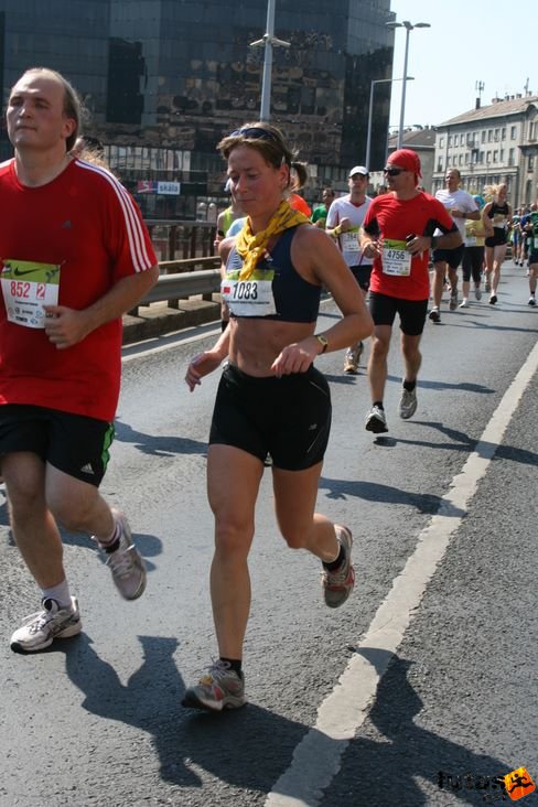 Kiss Edit Budapest Félmaraton futás
