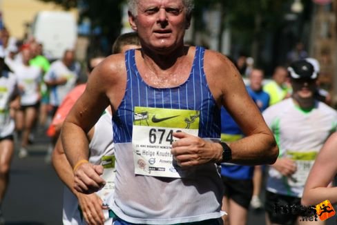 Knudsen Helge Stavanger Budapest Félmaraton futás