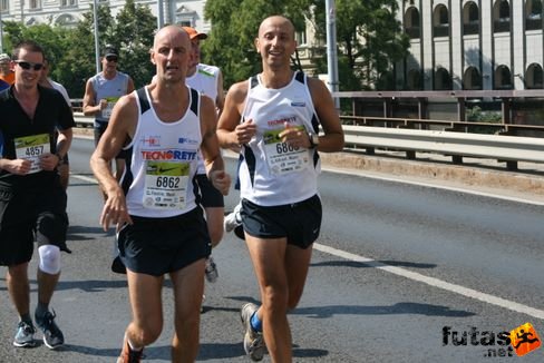 Facchini Marco, roma est runners Budapest Félmaraton futás