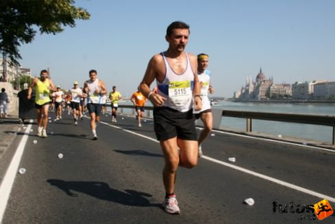 Polgári Róbert Budapest Félmaraton futás