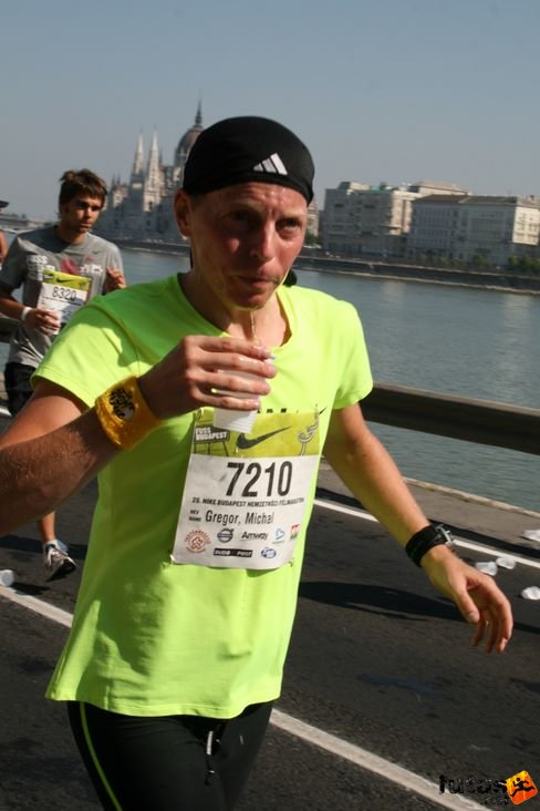 Gregor Michal Budapest Félmaraton futás