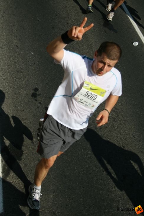 Tiger Zoltán Budapest Félmaraton futás