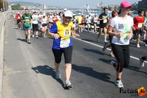 Tanácsné Gabriella Budapest Félmaraton futás