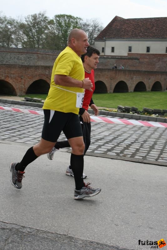 Futás Sárváron, Laci és Gábor