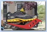 Futás Sárváron Saucony Kinvara futócipő