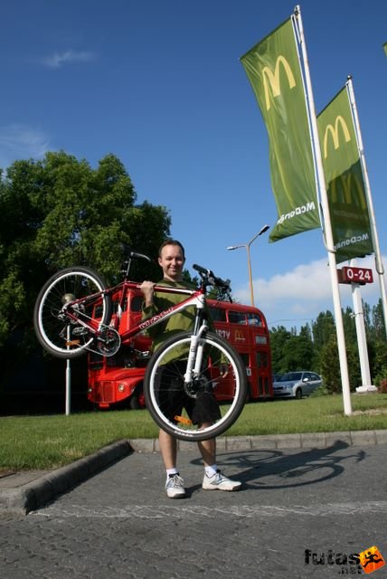 Békás Kerékpáros Teljesítménytúra Budapestről, Mali MTB kerékpárral Makóról