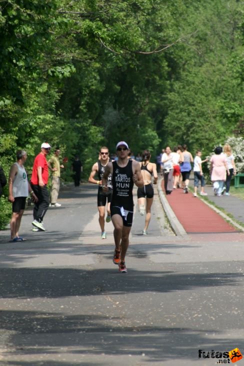 Bartos Tamás Évadnyitó triatlon a Margitszigeten