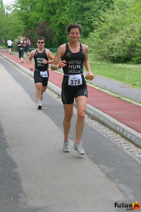 Mátyási Zsófia ELTE-BEAC Polythlon Triatlon Klub Évadnyitó margitszigeti triatlon