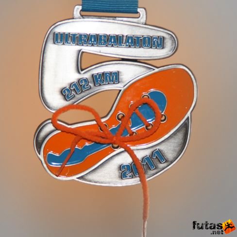 5th UB runner medal Ultrabalaton futás