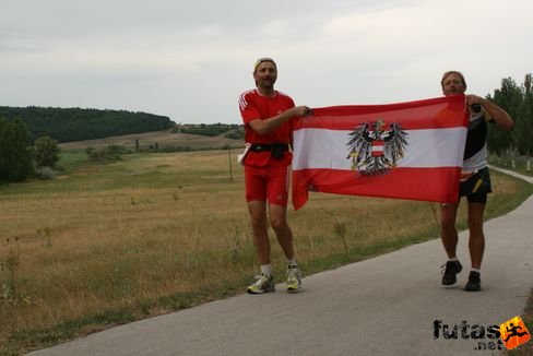 ultrarunners form Austria Ultrabalaton futás