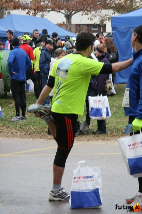 nyújtás futás után Balaton Maraton futás