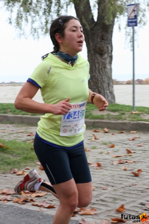 Vonnák Dzsamila Balaton Maraton futás