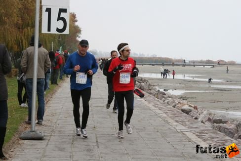 15 kilométernél Balaton Maraton futás